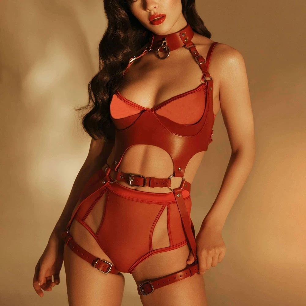 Garter Belt Set - Women Fashion Harness Waist Belt Set