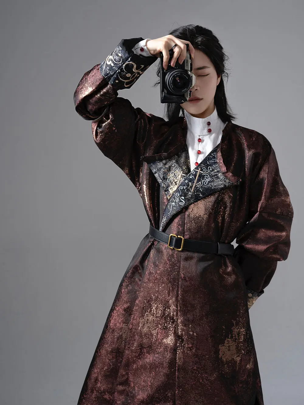 Robe Silk Women - Chinese silk robe Costume Tang Dynasty