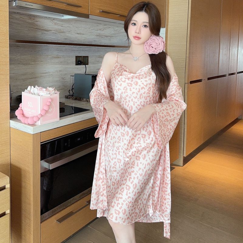 High Grade Printed Sweet Wind  - Robe Silk Women ulasan dan harga
