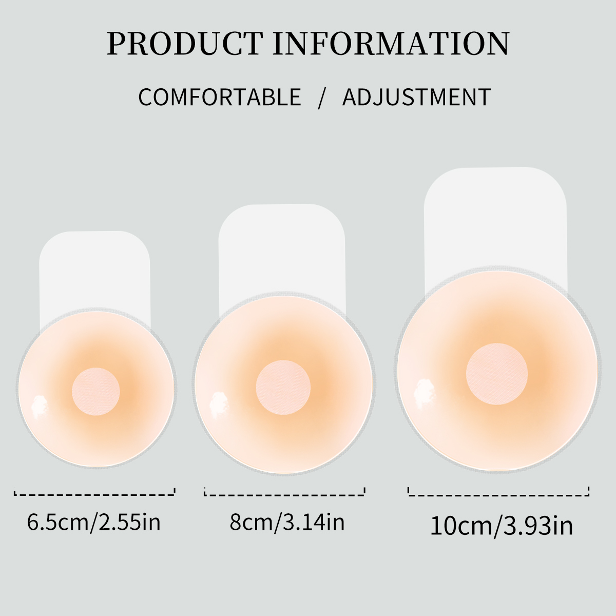 2-piece set of silicone nipple - Silicone Bra Adhesive ulasan dan harga