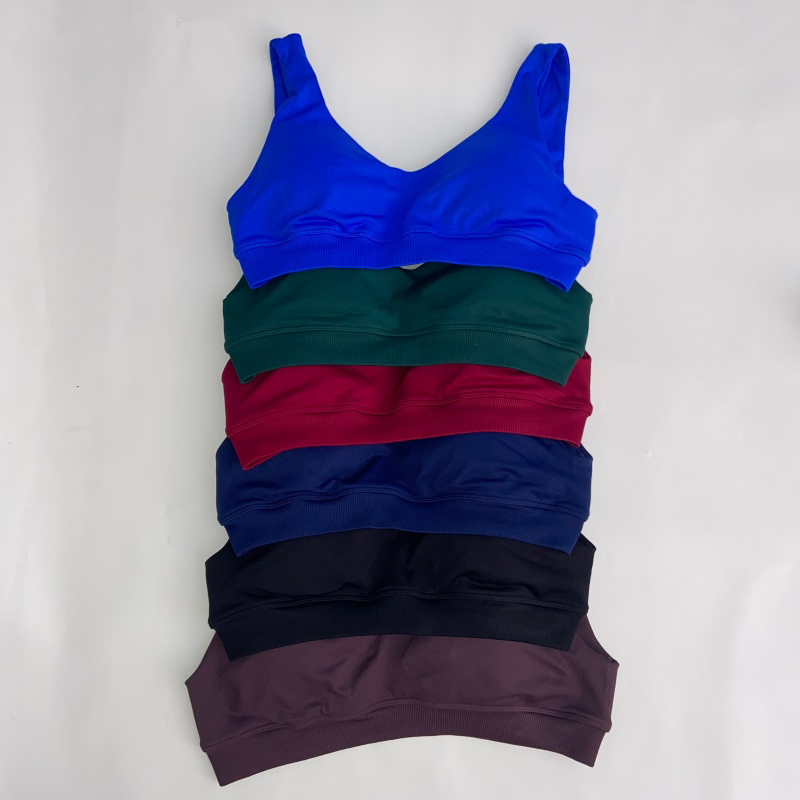 Women's Seamless Gym Set Scoop - Sports Bra High Impact ulasan dan harga