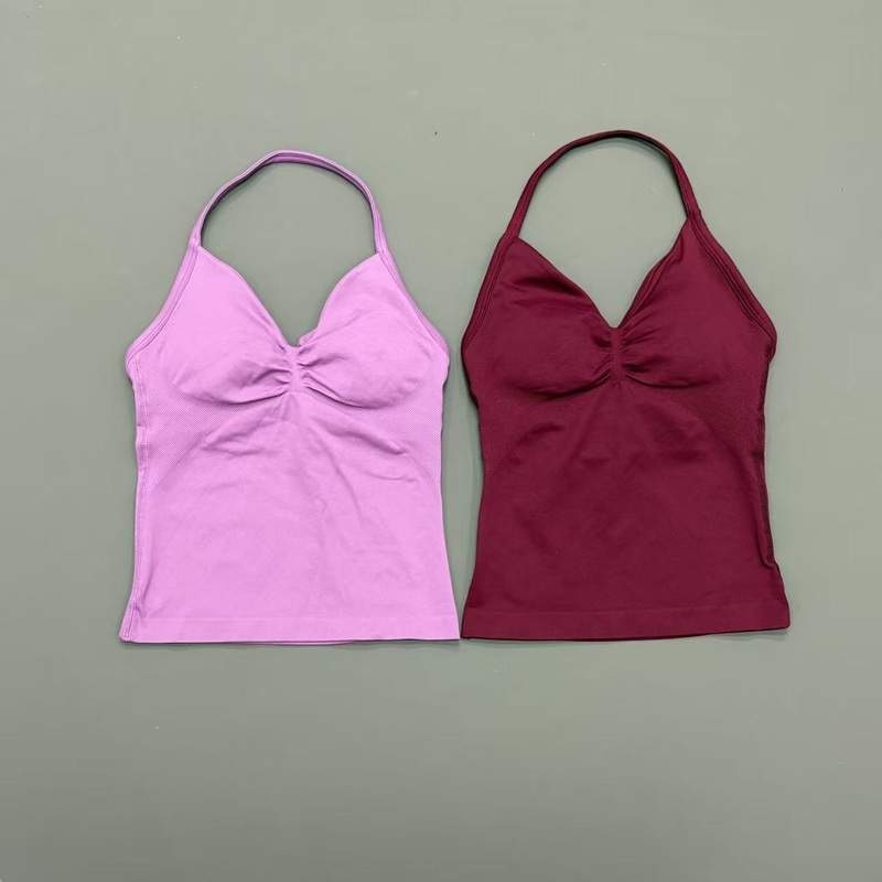 Gym Women Sports Tank Top Seam - Sports Bra High Impact ulasan dan harga