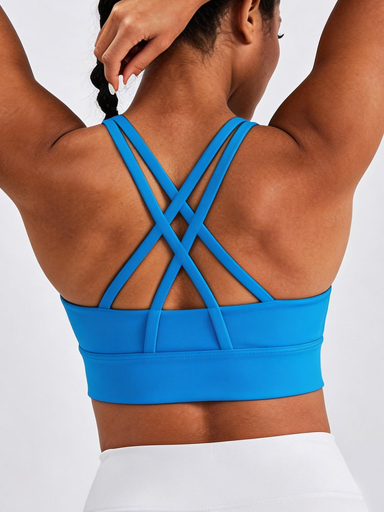 New Women's Solid Color High I - Sports Bra High Impact ulasan dan harga