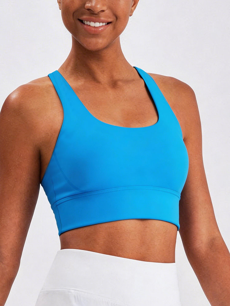 New Women's Solid Color High I - Sports Bra High Impact ulasan dan harga