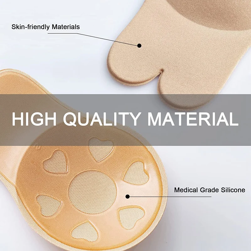Women Push Up Bras Self Adhesi - Silicone Bra Adhesive ulasan dan harga