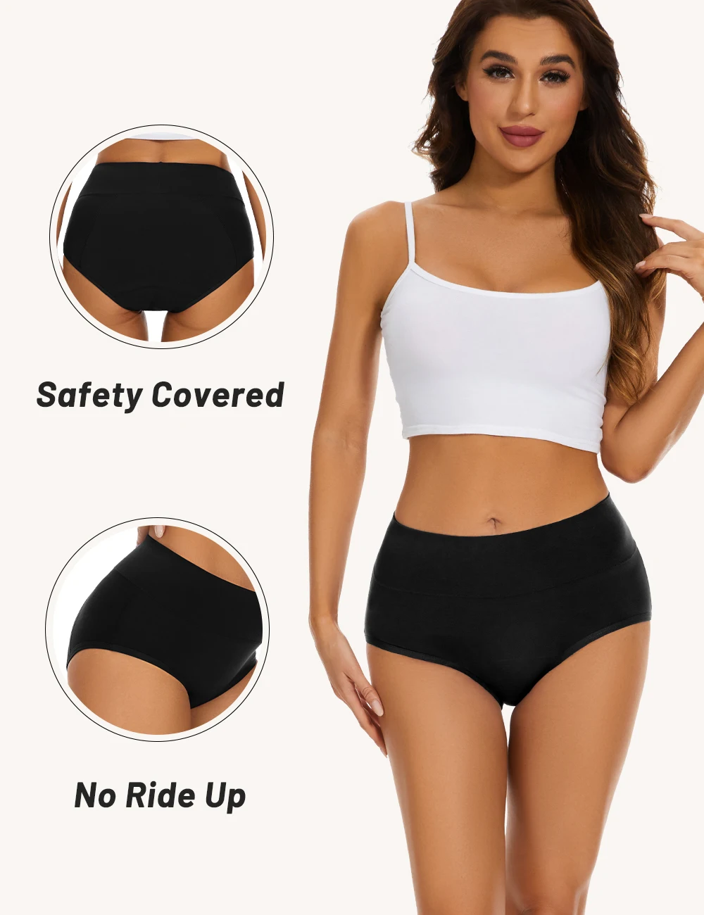 3PCS/lot Menstrual Panties For - Period Panty Absorbent ulasan dan harga