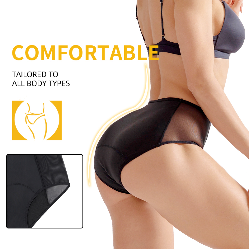Drop shipping Women's High-wai - Period Panty Absorbent ulasan dan harga