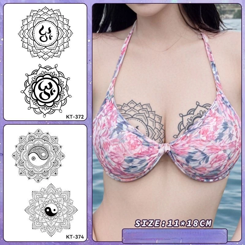 Breast Herbal Juice Temporary  - Nipple Cover Pasties ulasan dan harga
